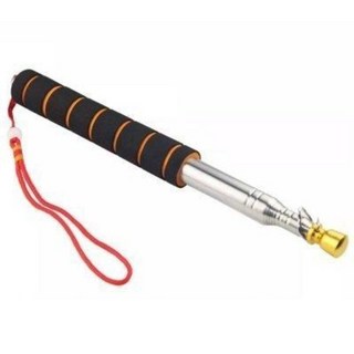 200CM豪華型304不鏽鋼加粗加厚直徑18MM旗桿 領隊/導遊 旅行社 帶團 教鞭, 金黃色