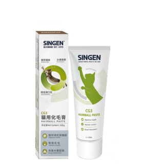 信元化毛膏 貓咪保健 排毛膏, 1個, 120g, 毛球