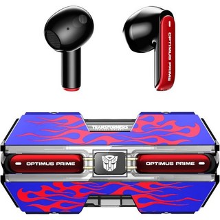 트랜스포머 AI 번역 이어버드 3in1 번역기 실시간 144개 언어 및 억양 블루투스 5.4 영어 스페인어 TFT01 블루 옵티머스 프라임, Optimus Prime
