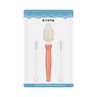 닥터브라운 전용 통기시스템 젖꼭지 세척솔, free, 1개