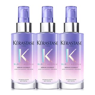 케라스타즈 블론드 앱솔루 시카 나이트 헤어 세럼, 3개, 90ml