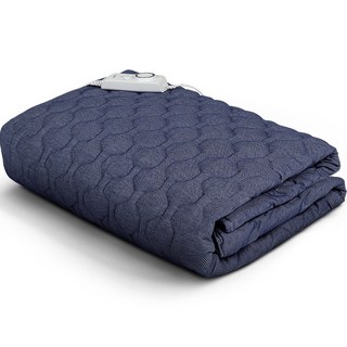 보국전자 에어셀 인체감지 꿀잠 데님 전기요 BKB-2522, Dark Blue, 더블(180 x 135cm)