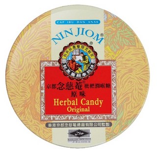 京都念慈庵枇杷潤喉糖60g 川貝枇杷糖 潤喉糖, 1個, 原味(泰國), 60g