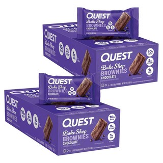 QUEST NUTRITION Babe Shop 布朗尼巧克力口味 10 塊, 2個, 560g