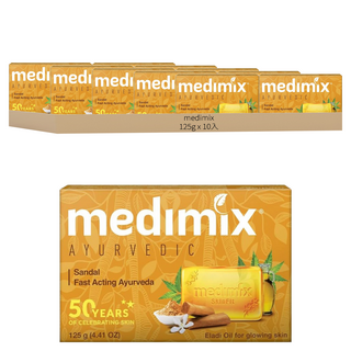 Medimix 草本檀香美膚皂 125g 檀香精萃 深層清潔, 10個