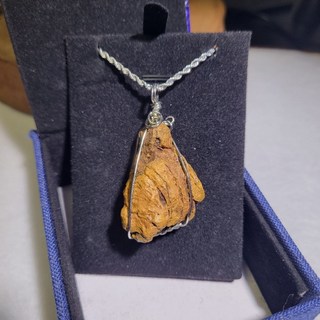 西藏九頁岩原石項鍊 九頁岩 原石 原礦 墜子 墜鏈 特惠