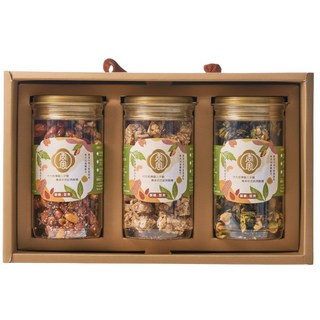 【周周生活】好事發生 花生綜合禮盒（花生酥 脆皮花生酥 黑豆花生酥） 三代傳承手工製作・鹹甜微辣風味・年節伴手禮首選, 1個