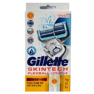 질레트 스킨텍 파워 1up 면도기, 1개입, 1개