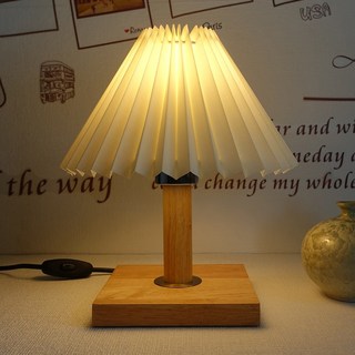 보성조명 국내생산 원목 갓 스탠드 온오프 스위치 LED 스탠드 조명 2종 모음 (LED 전구포함), 에델린 스탠드