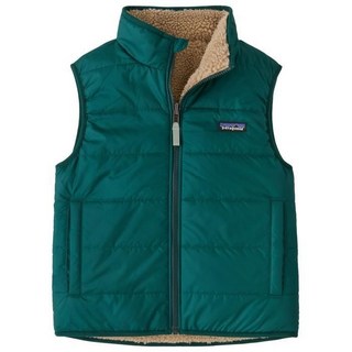 [백화점출고] 파타고니아 키즈 리버시블 레디 프레디 조끼 플리스 CASCADE GREEN 캐주얼 겨울 커플 티셔츠 뽀글이