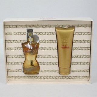 장폴고티에의 Classique 인텐스 세트 1.6oz 오 드 퍼퓸 스프레이 및 2.5oz 로션 184907, 1개