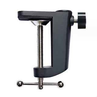 勁祥科技 鋁合金麥克風支架 桌面懸臂萬向夾 穩固耐用 適用多種麥克風, 1個