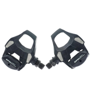 Shimano PD-RS500 SPD-SL 易脫卡公路車卡踏 踏板附扣片 黑色 R540升級版, 1