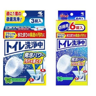 小林製藥 馬桶清潔發泡錠 薄荷香 (3錠/6錠), 1個, 6入