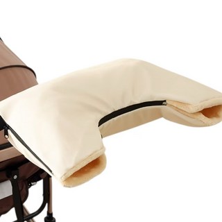 제이엠제이 유모차 일체형 장갑 핸드 머프 워머, 아이보리, 1개