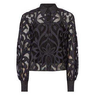 템펄리런던 로이스 자수 벌룬 소매 셔츠