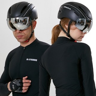 디스트로 B 고글 헬멧, 무광블랙, 1개