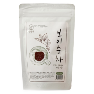 마음정원 선엽차 중국 운남성 유기농 수제 보이차 잎차 숙차, 60g, 1세트, 1개입