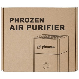 Phrozen 空氣淨化器，迷你輕巧，有效過濾微粒，操作簡單，低噪音運行，多場景適用, 白色, 非USB款