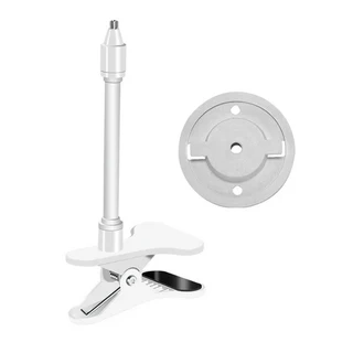 호환 클램프 마운트 모니터링 브래킷 Tapo C200/C210/C220/C201용 TP-Link용 조정 가능한 막대 드릴링 없, 01 18cm White