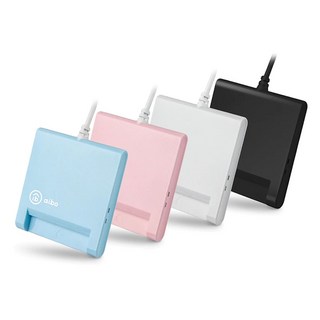 aibo ATM 晶片讀卡機 支援 Win11/Mac, 黑, 1個, AB22