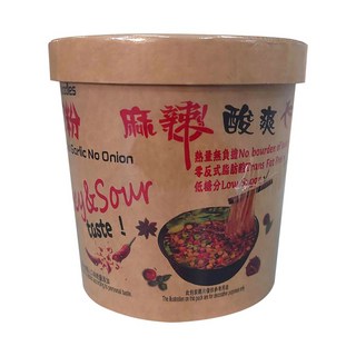 大瑪南洋蔬食 酸辣粉133g/碗 全素, 1個裝