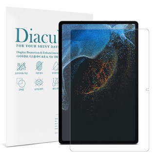 다이아큐브 갤럭시탭 S8플러스/S7플러스/S7FE-12.4 공용 생생한 화질 AR(Anti-Reflection) 저반사 저지문 액정보호필름 1P, 1개, 투명