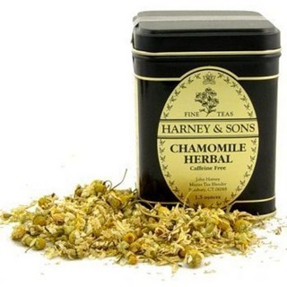 캐모마일 허브티 1.5온스 틴에 담긴 루즈 티 Chamomile Herbal Tea Loose tea in 1.5 Ounce Tin, 1개