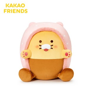KAKAO FRIENDS 萌趣Goodnight萊恩 桃子 春植 玩偶抱枕