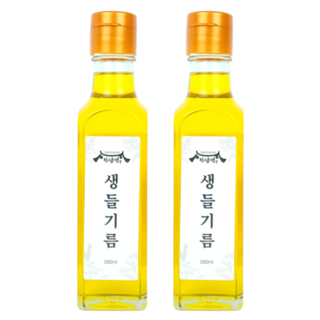 하남댁 건강지키미 저온압착 생들기름, 2개, 300ml