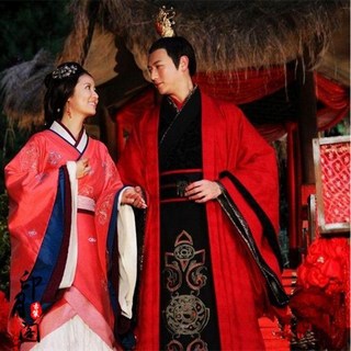 황제 드레스 코스프레 여왕 의상 할로윈 코스튬 중국 파티 공주 무대 성인 고대 전통