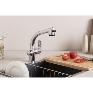 MSYS 엠시스 주방 수전 싱크대 수도꼭지 MF 교체 핸디형 코브라형, MF500, 1개