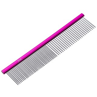 밤돌이네 반려동물 듀얼 콤 브러쉬, 핑크 - 19X4cm, 1개