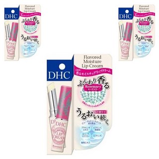 DHC 향기나는 모이스처 립 크림, 로즈마리, 3개