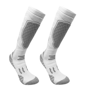 피라모니 남여공용 스포츠 스키보드 양말, 1개, 화이트