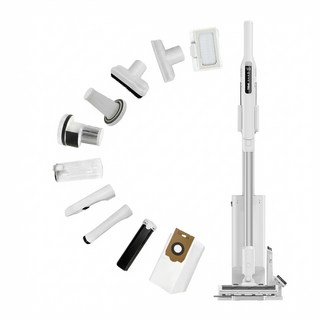 TiDdi ZeroTouch S2 AI感測自動集塵吸塵器 20000pa大吸力, 白色, ZeroTouchS2