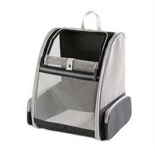 뽀빠이형 애완동물 강아지 이동가방 고양이 가방 초경량 가성비 좋은 방수기능 갗춘 백팩, 블랙, 1박스