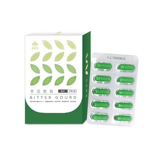 CEANKO 森健津 苦瓜胜肽膠囊 6盒組 (20粒/盒) - 調整血糖、促進新陳代謝, 1箱, 20顆