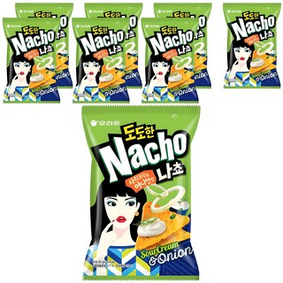 ORION 好麗友 玉米脆片 酸奶油&洋蔥口味, 92g, 8包