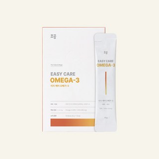 朝貢Easy Care OMEGA-3 皮毛保健肉泥 (犬貓適用), 1個, OMEGA-3 皮毛保健肉泥(犬貓適用), 8g