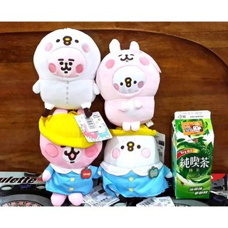 (快速出貨)正版 卡娜赫拉 小動物 兔兔 兔子 P助 娃娃 玩偶 吊飾 掛飾(情人節、兒童、生日、聖誕、禮物、幼兒園), 1個, D, 粉紅色, 約19cm