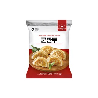 [아워홈] 군만두 1050g 교자만두 냉동만두, 1개, 1.05kg