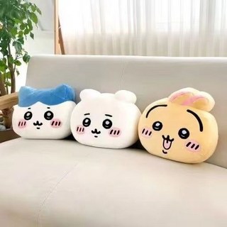 吉伊卡哇卡通抱枕 可拆洗抱枕 韓版吉伊卡哇chiikawa抱枕手暖四面彈羽絨棉送朋友閨蜜生日禮物 交換禮物 沙發床頭抱枕, 吉伊抱枕,收藏極速發貨