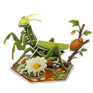 모또 종이 입체퍼즐 육각 곤충 사마귀 만들기 퍼즐 986000ea (개)