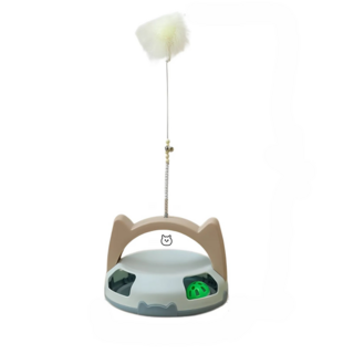 i9thx 고양이 깃털 톡톡 트랙볼 장난감, 1개