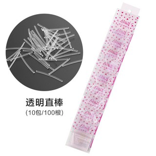 透明隱形耳棒耳針 養耳洞防堵 簡約學生耳釘耳棍 小膠棒