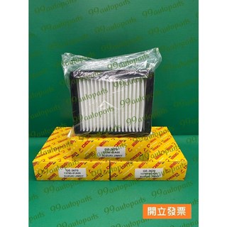 【汽車零件專家】鈴木 吉米 JIMNY 1.3 2000- 年 濾芯 空氣芯 空氣濾芯 空氣濾清器 GE 3670 飛鹿, 1個