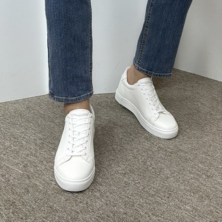 티안나는 7cm 키높이 화이트 스니커즈 발편한 흰색 운동화