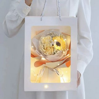 波波球香皂花束 (多款), 橙色系波波球香皂花束