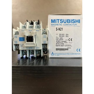 三菱 電磁接觸器 S-N21 電氣控制元件, 1個, 220V